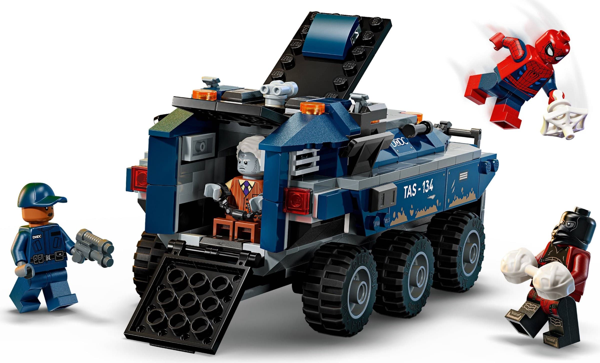 Spider-Man Prison Transport Chase