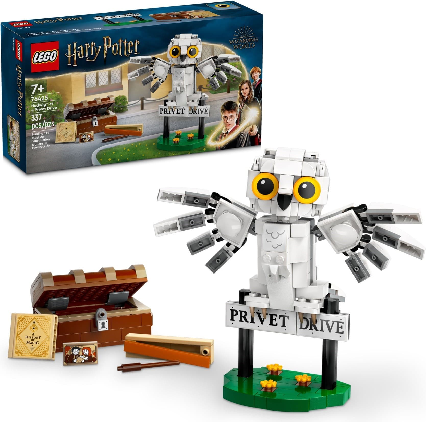 Hedwig at 4 Privet Drive