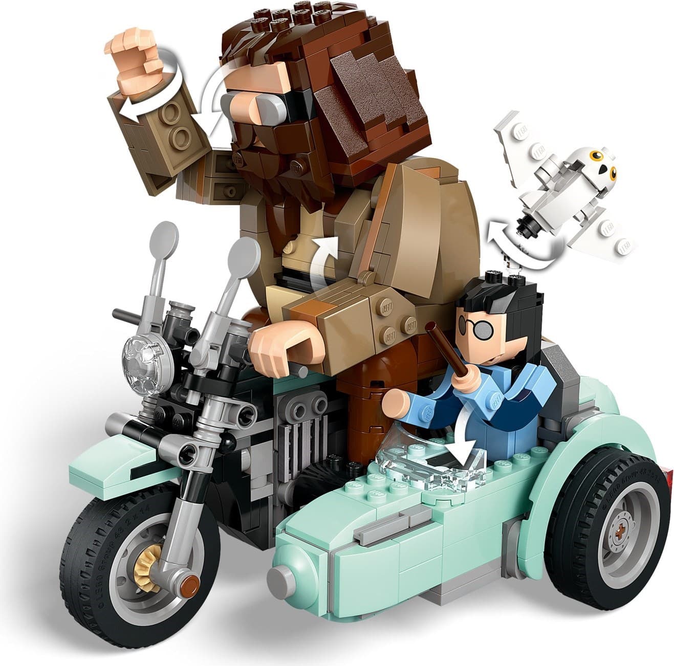 Hagrid & Harry's Motorcycle Ride