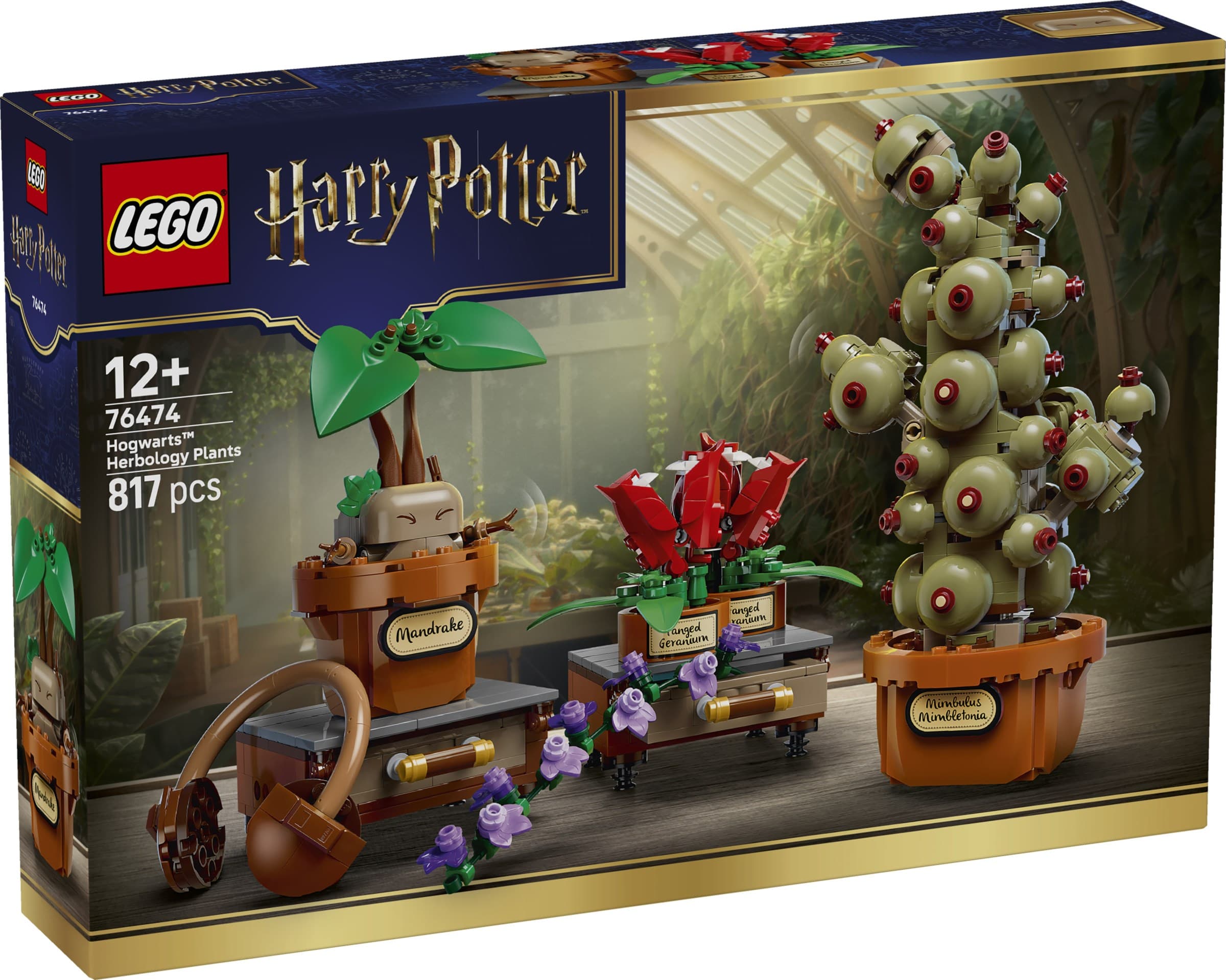 Hogwarts Herbology Plants