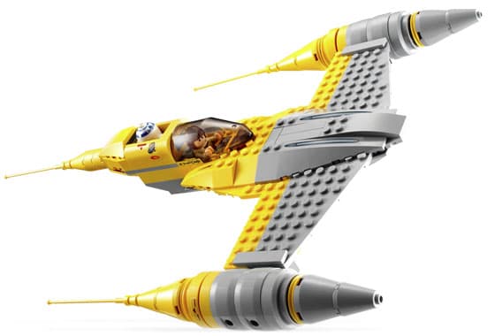 Naboo N-1 Starfighter and Vulture Droid