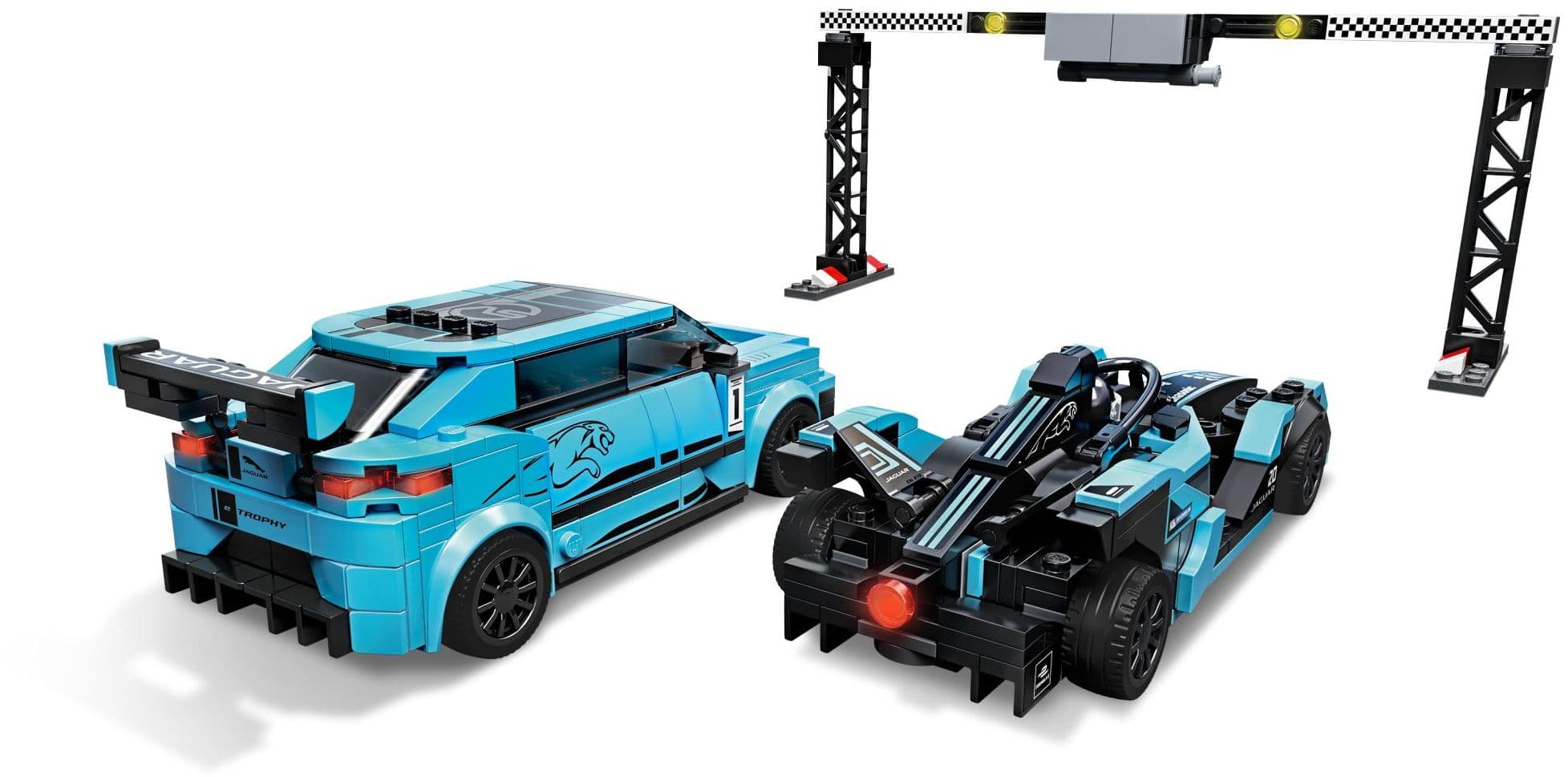 Formula E Panasonic Jaguar Racing GEN2 car & Jaguar I-PACE eTROPHY