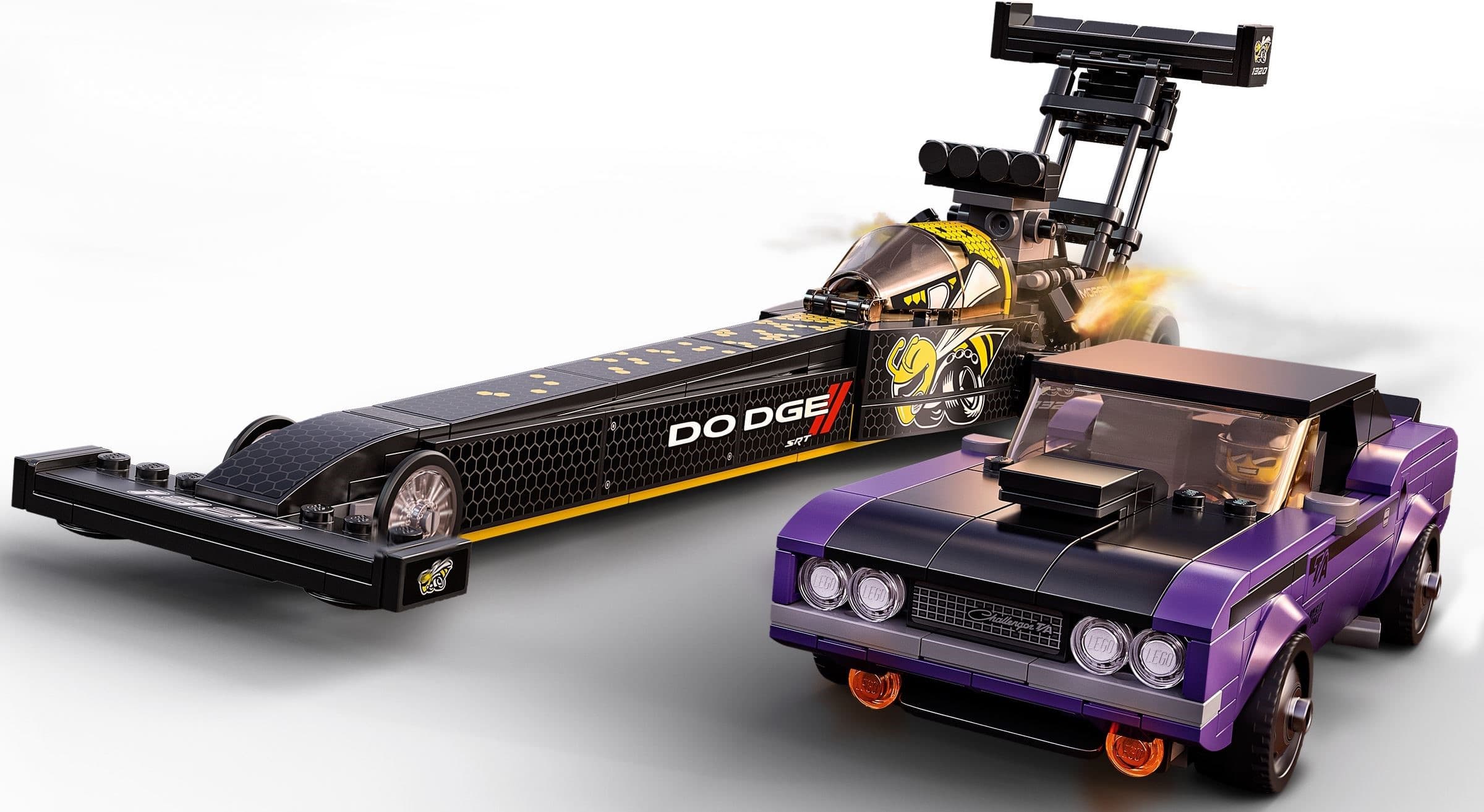 Mopar Dodge//SRT Top Fuel Dragster and 1970 Dodge Challenger T/A