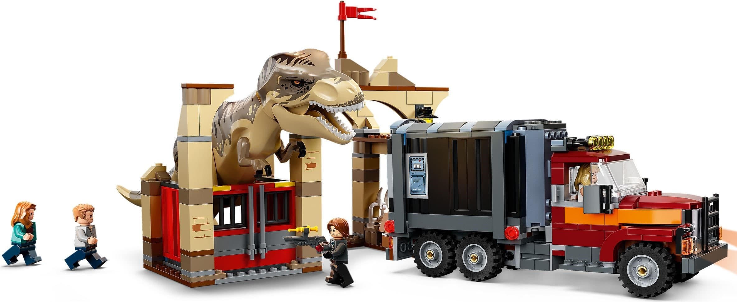 T. rex & Atrociraptor Dinosaur Breakout