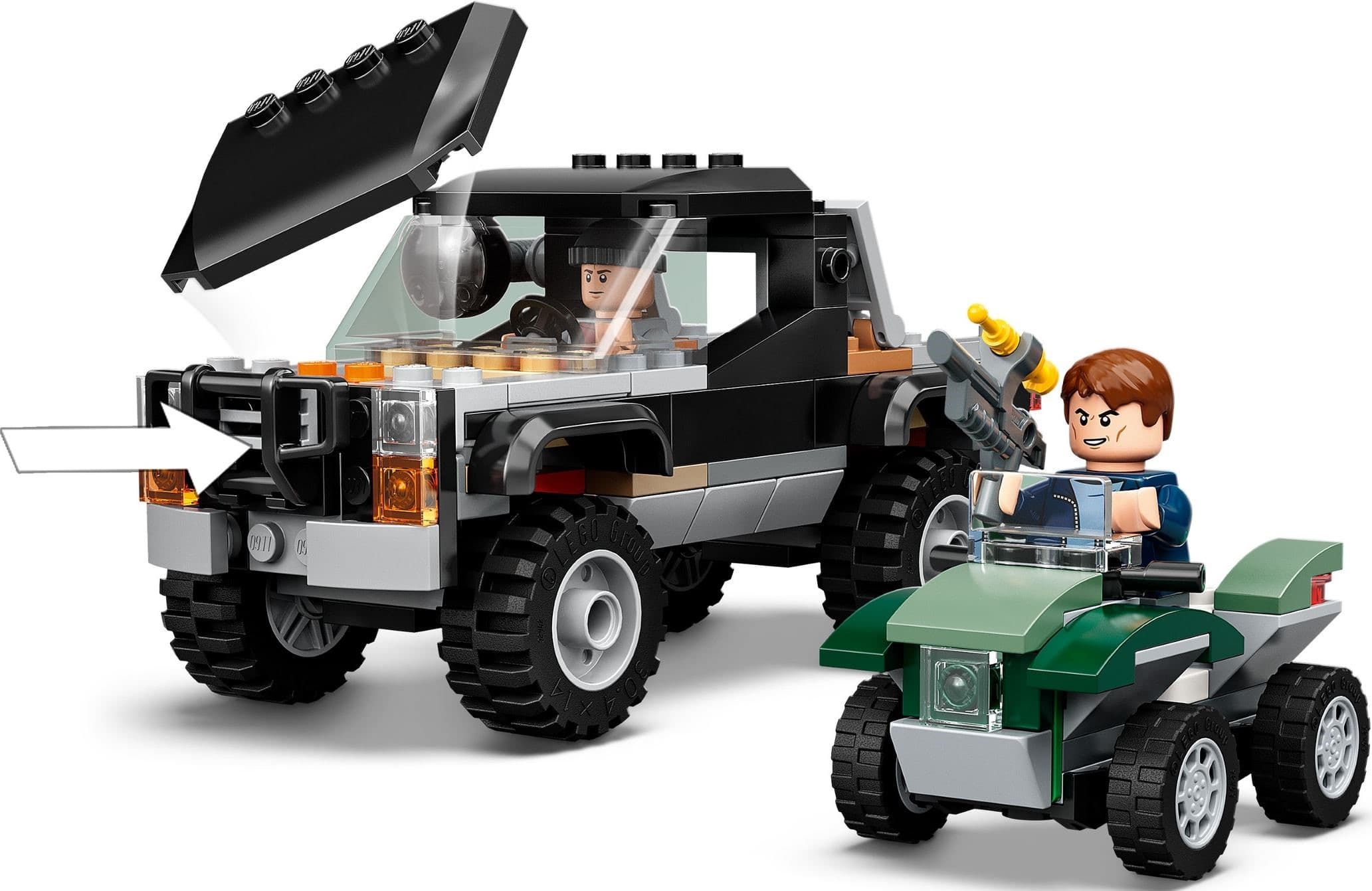 Triceratops Pickup Truck Ambush