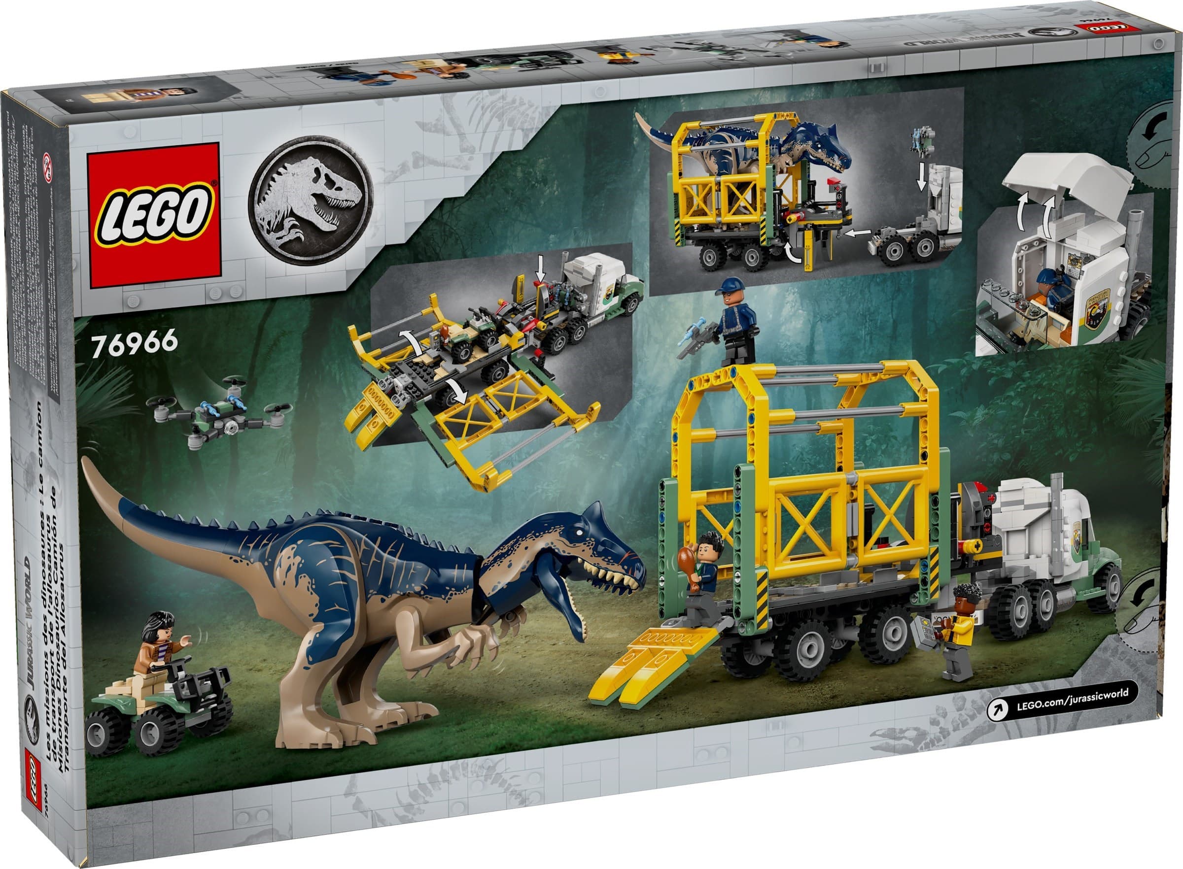 Dinosaur Missions: Allosaurus Transport Truck