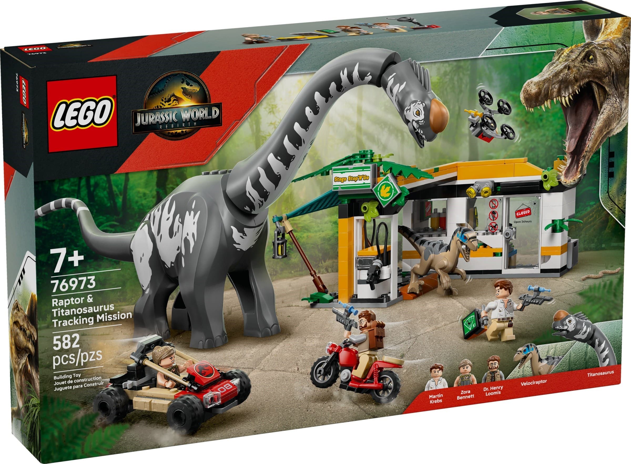 Raptor & Titanosaurus Tracking Mission