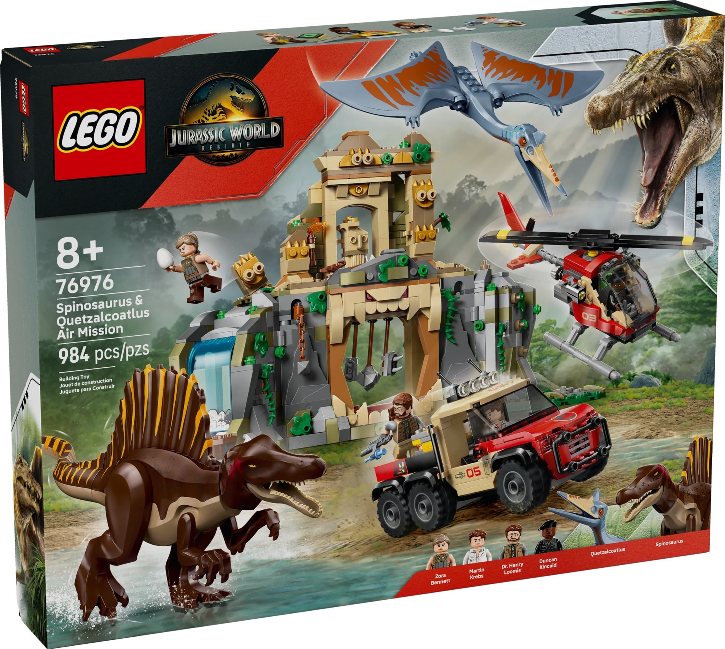 Spinosaurus & Quetzalcoatlus Air Mission