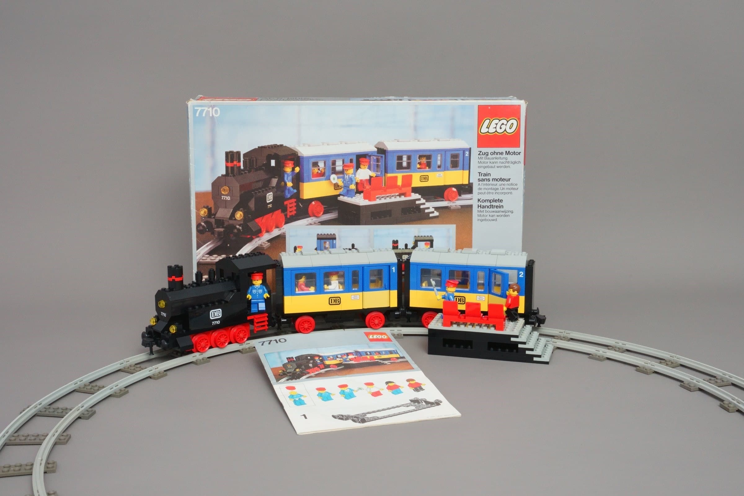 Push-Along Passenger Steam Train