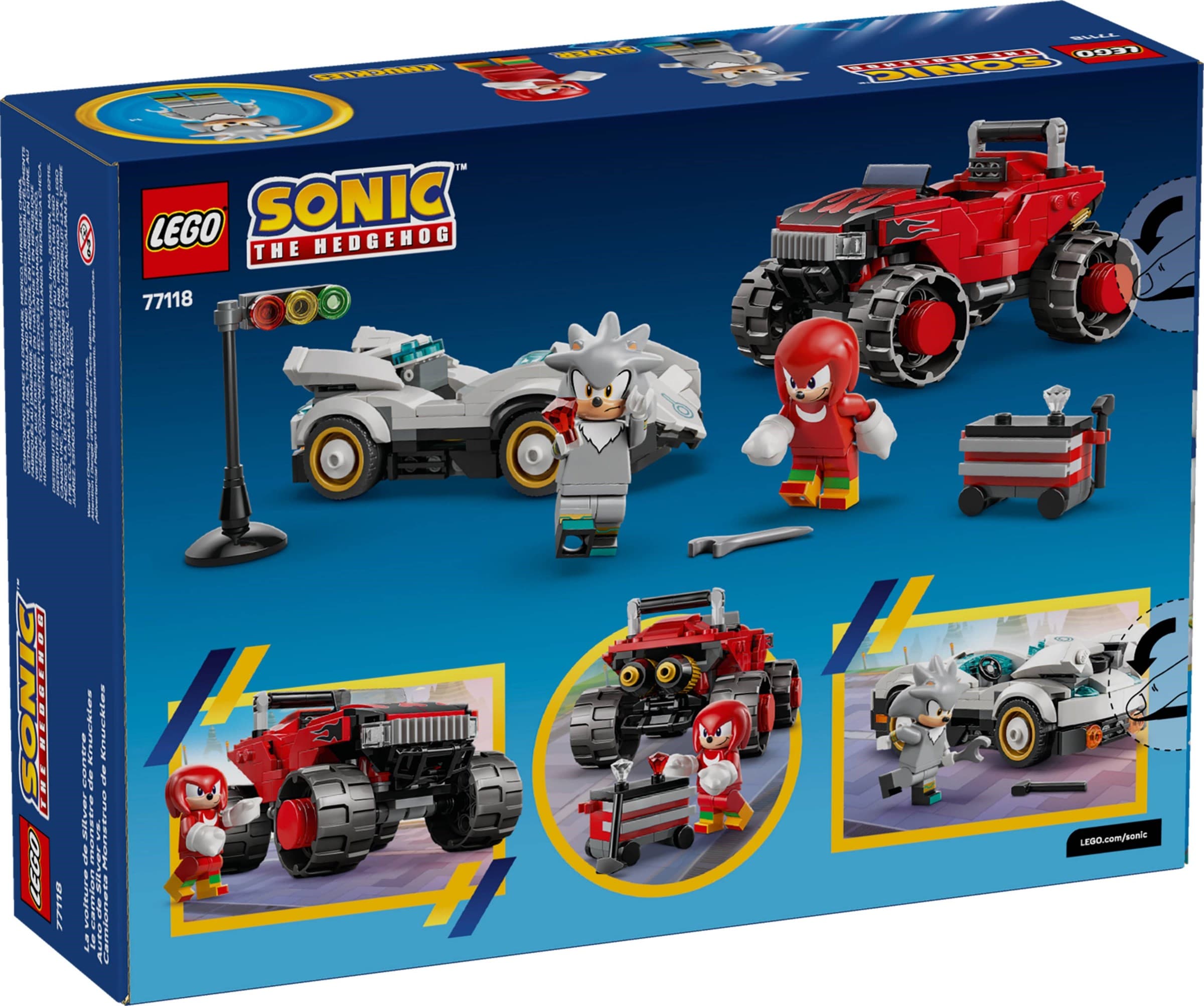 Silver's Car vs. Knuckles' Monster Truck
