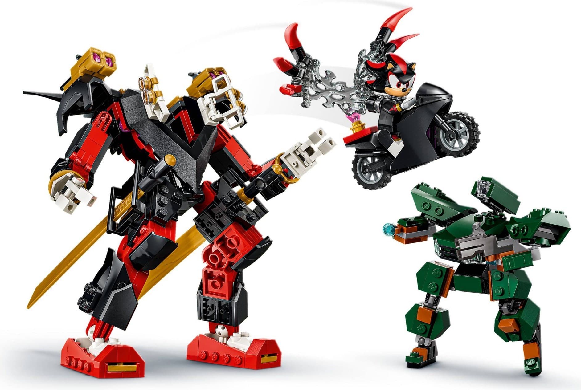 Shadow's Mech vs. G.U.N. Trooper