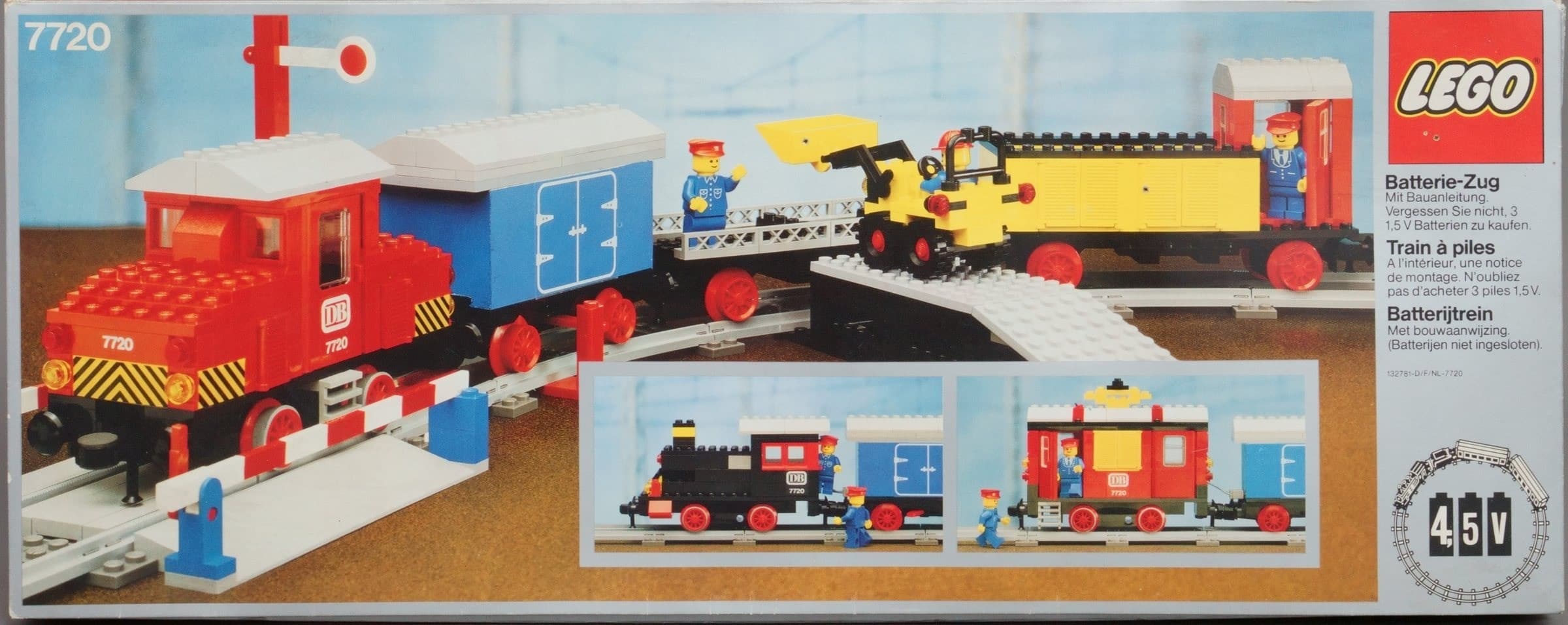 Diesel Freight Train Set, battery
