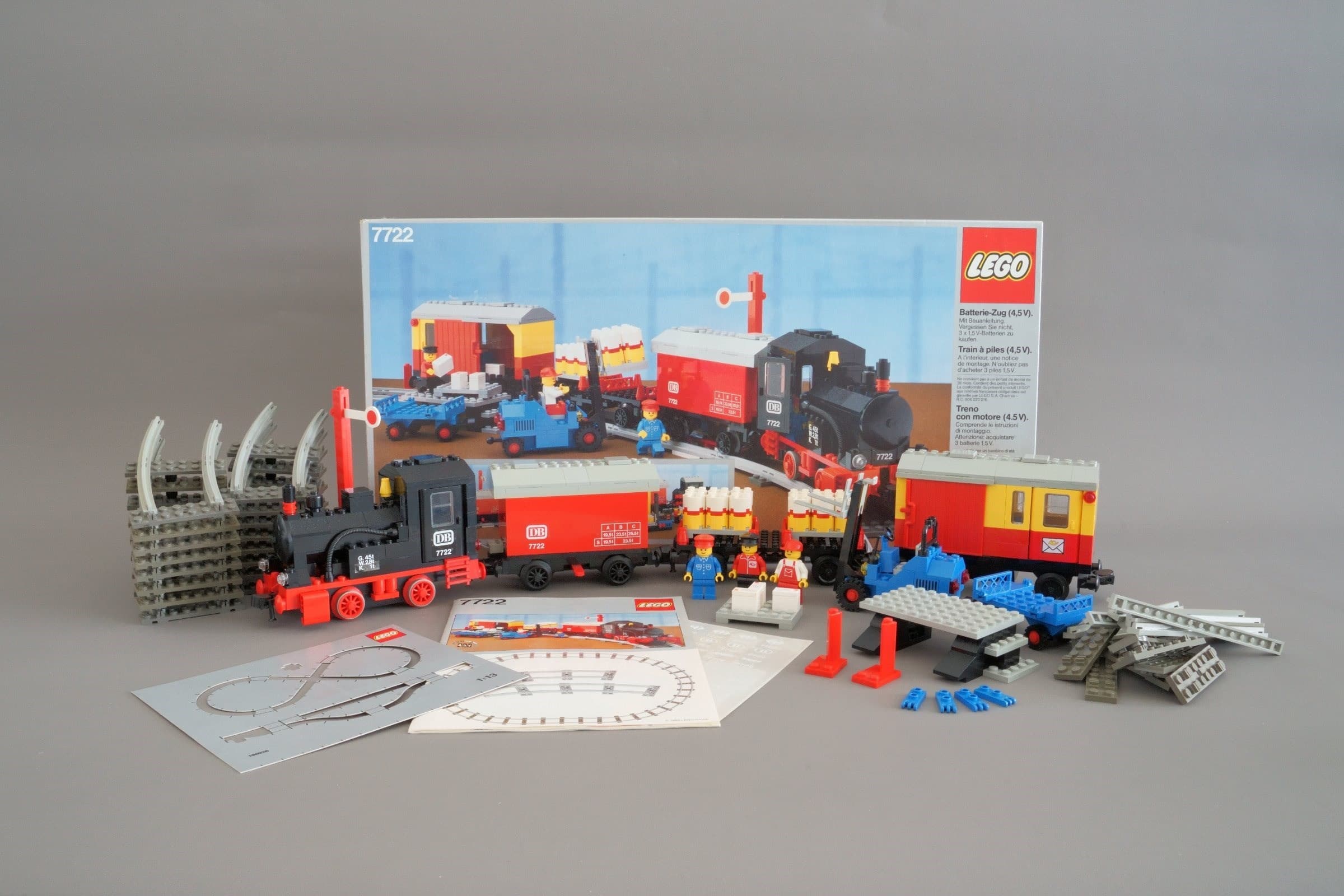 Steam Cargo Train