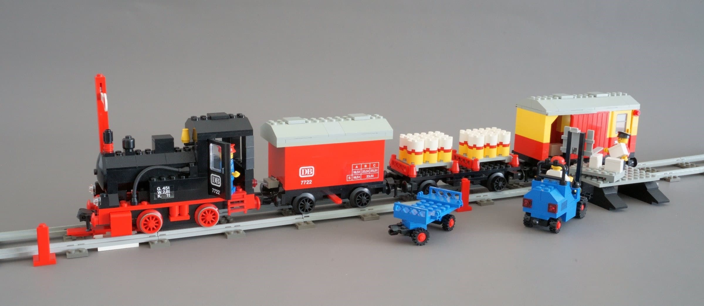 Steam Cargo Train
