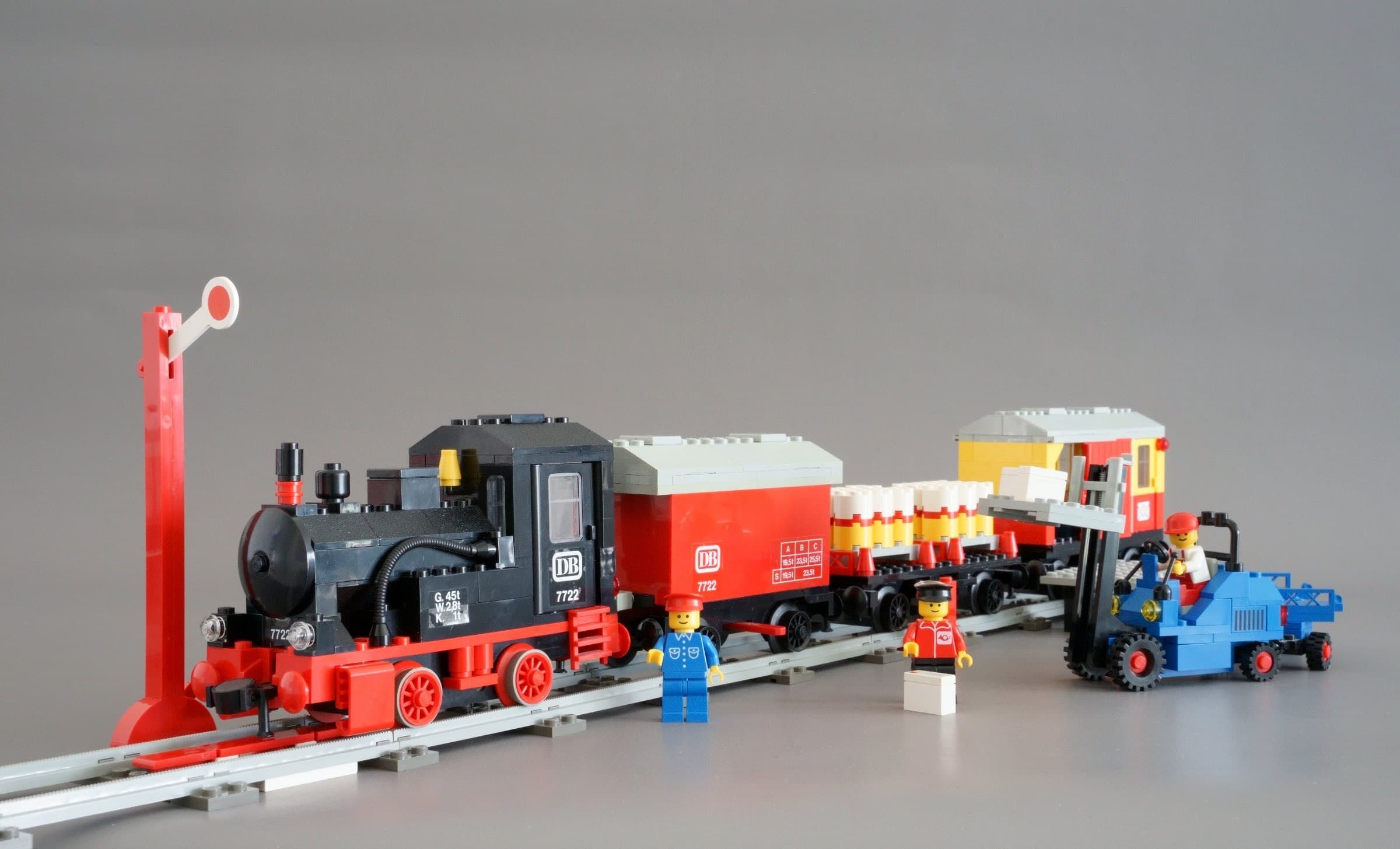 Steam Cargo Train