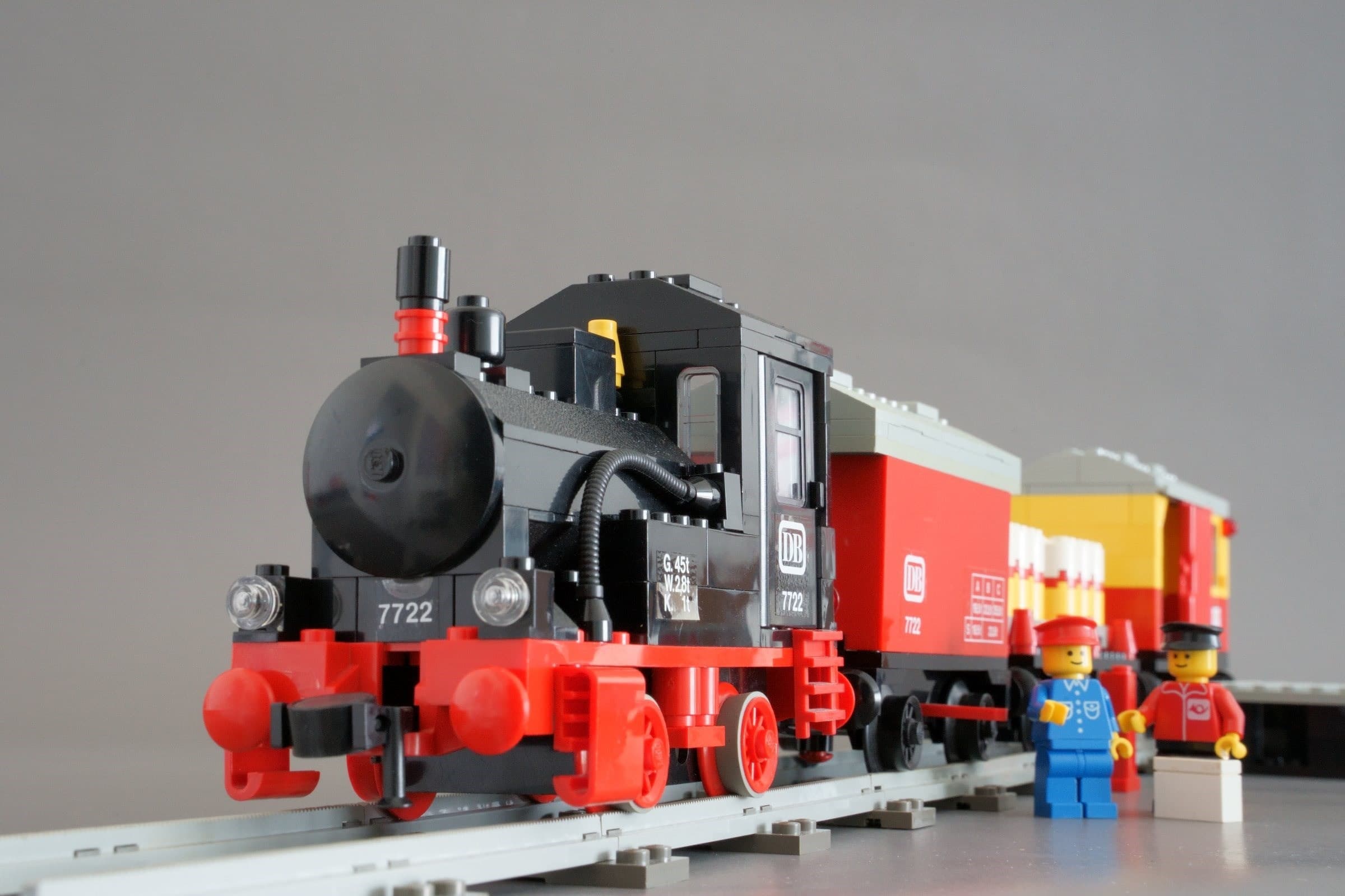 Steam Cargo Train