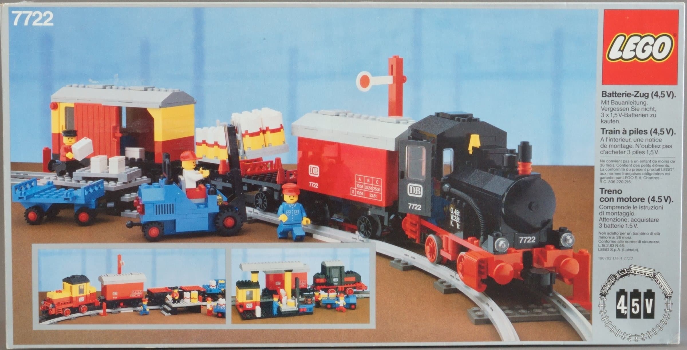 Steam Cargo Train