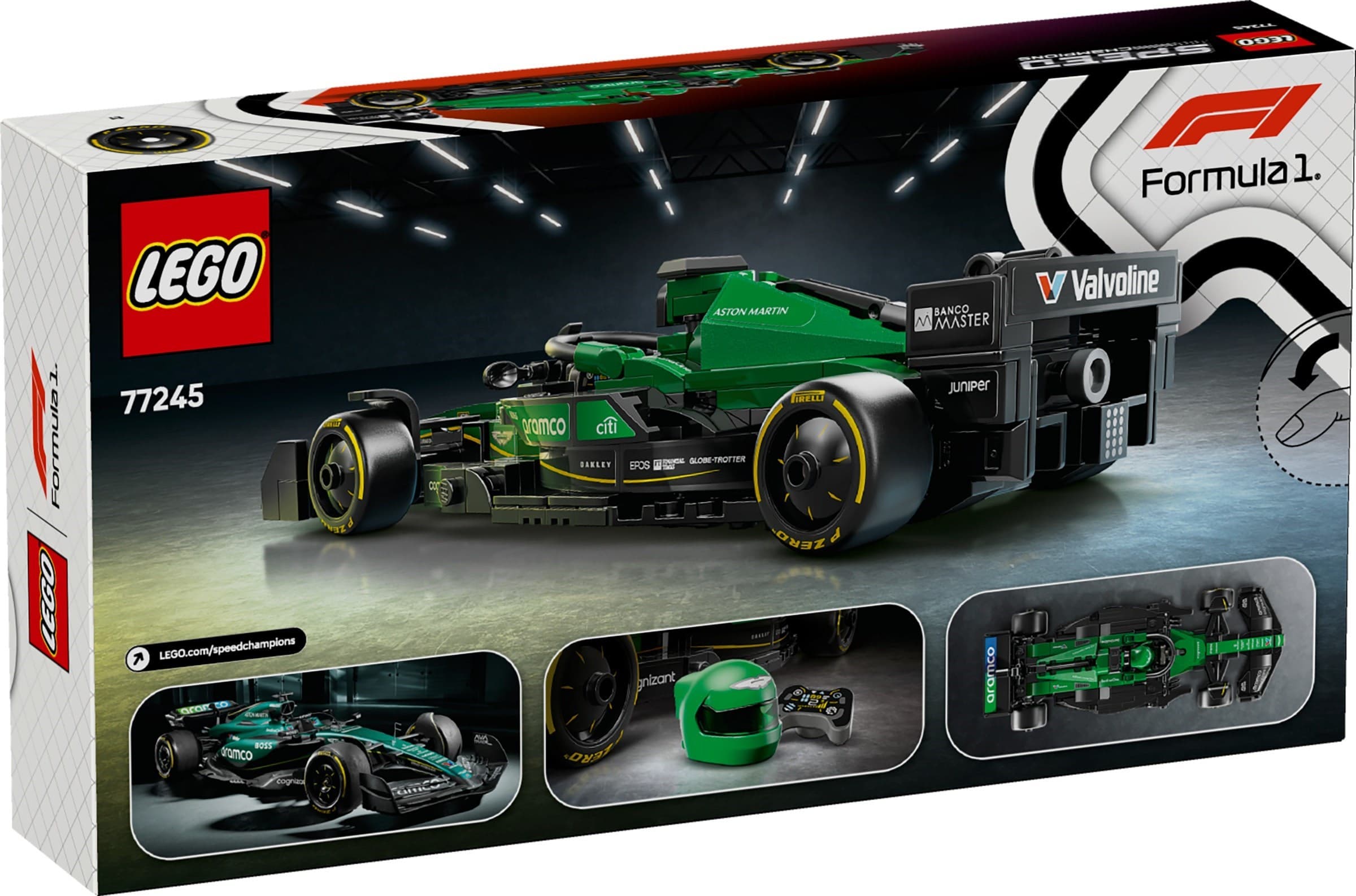 Aston Martin Aramco F1 AMR24 Race Car