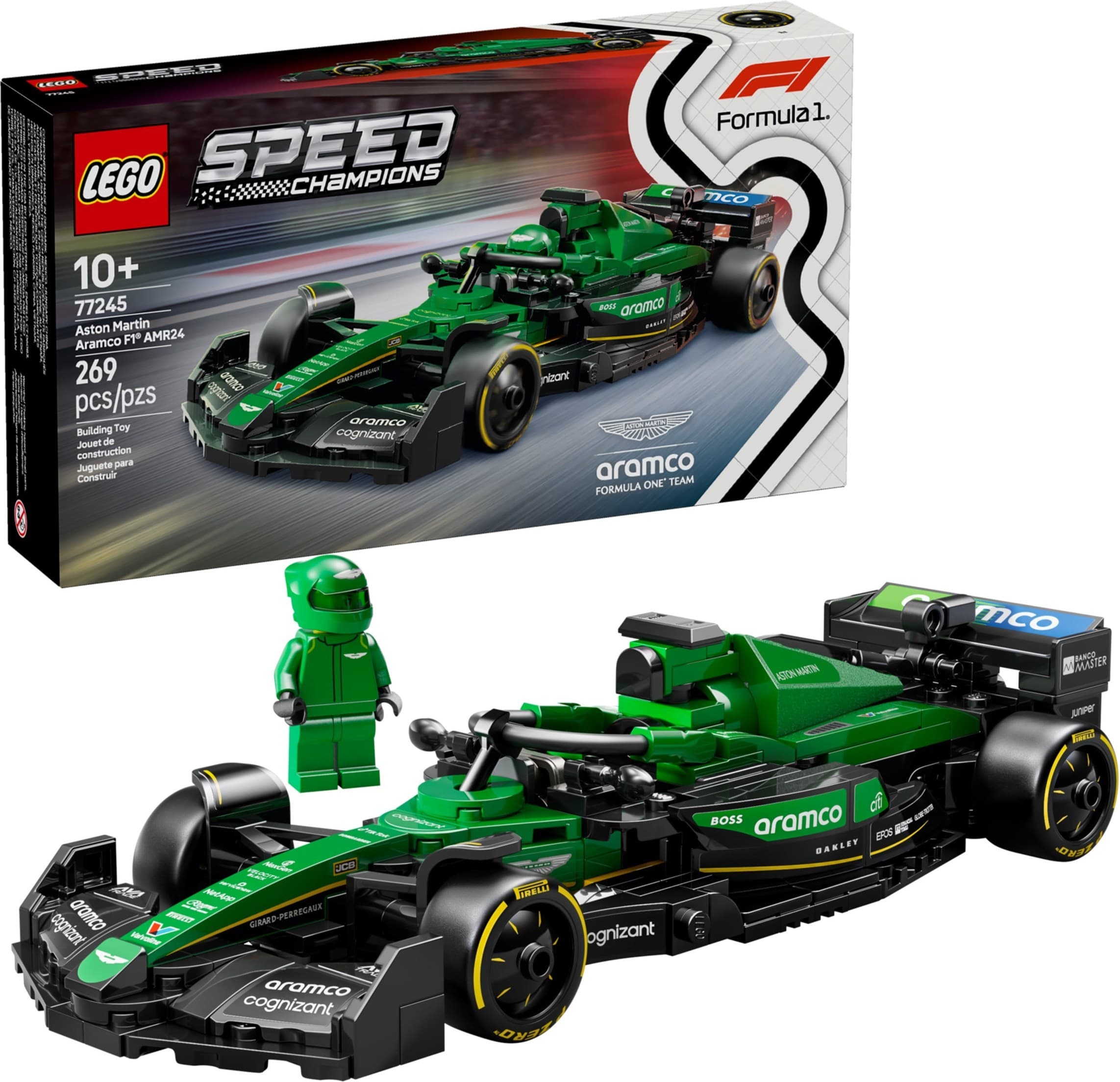 Aston Martin Aramco F1 AMR24 Race Car