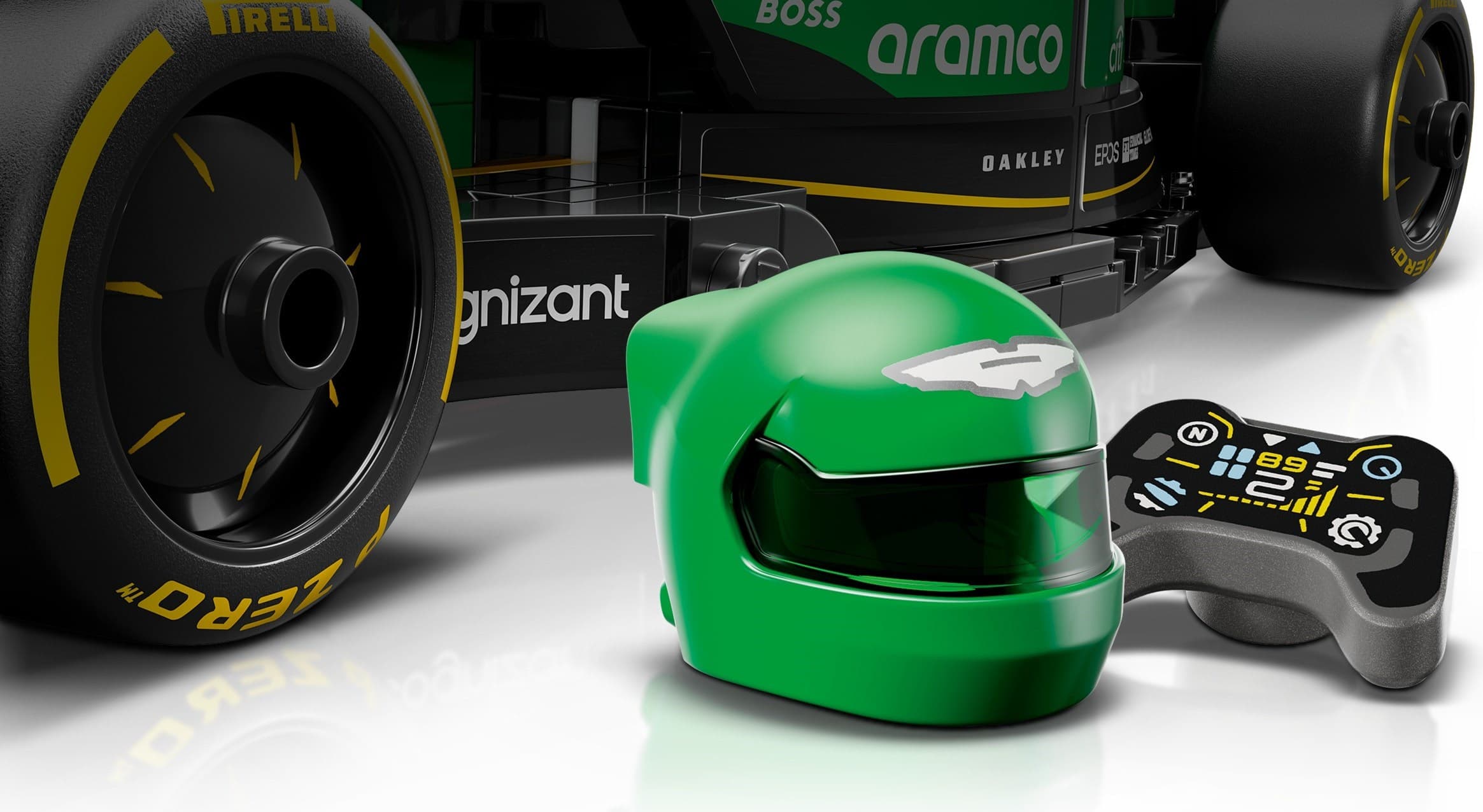 Aston Martin Aramco F1 AMR24 Race Car