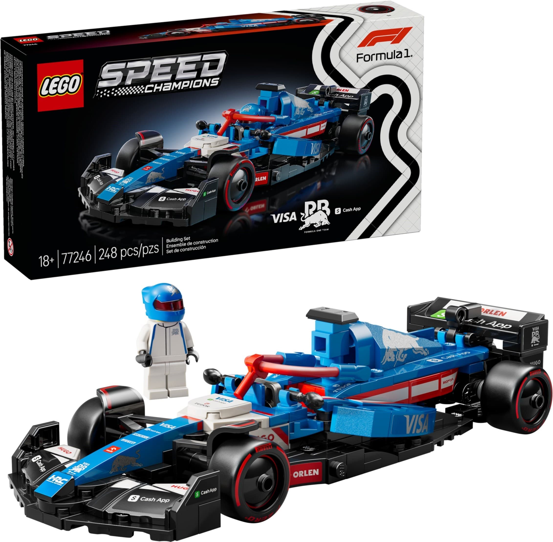 Visa Cash App RB VCARB 01 F1 Race Car