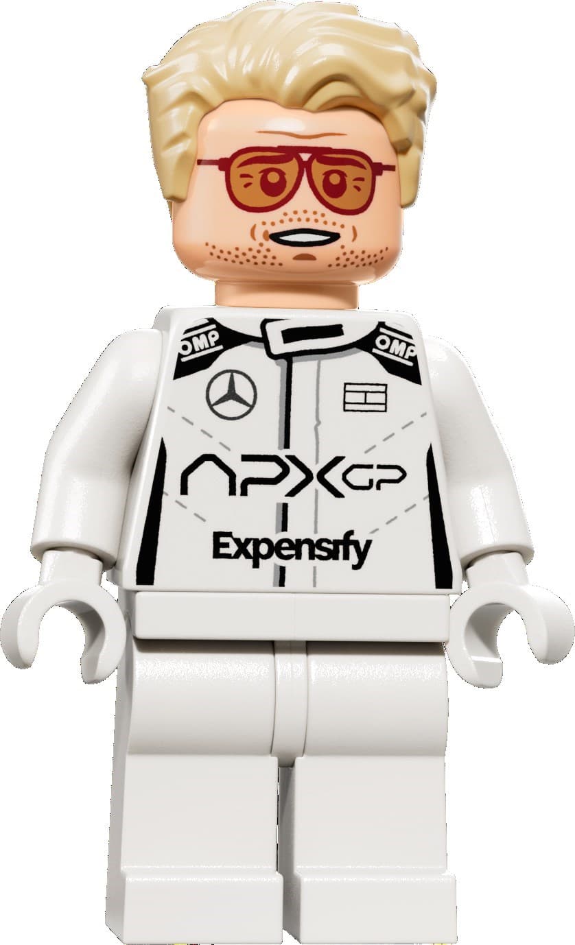 APXGP Team Race Car from F1 The Movie