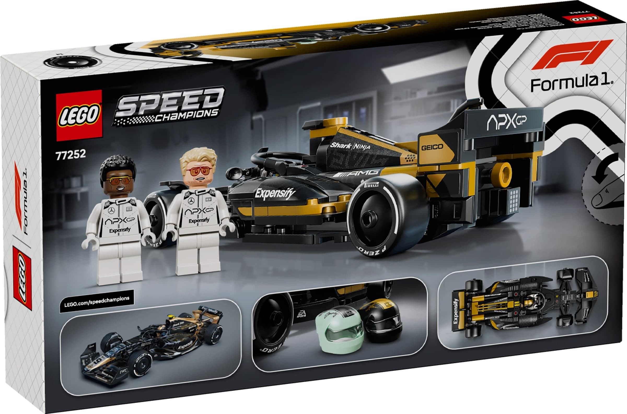 APXGP Team Race Car from F1 The Movie