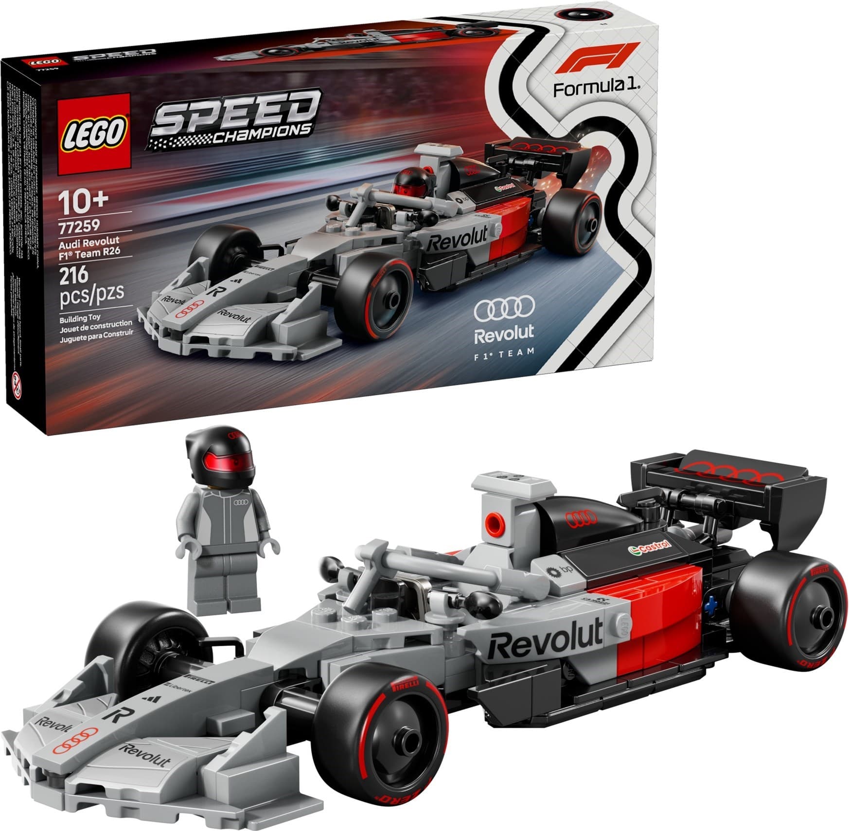 Audi Revolut F1 Team R26 Race Car