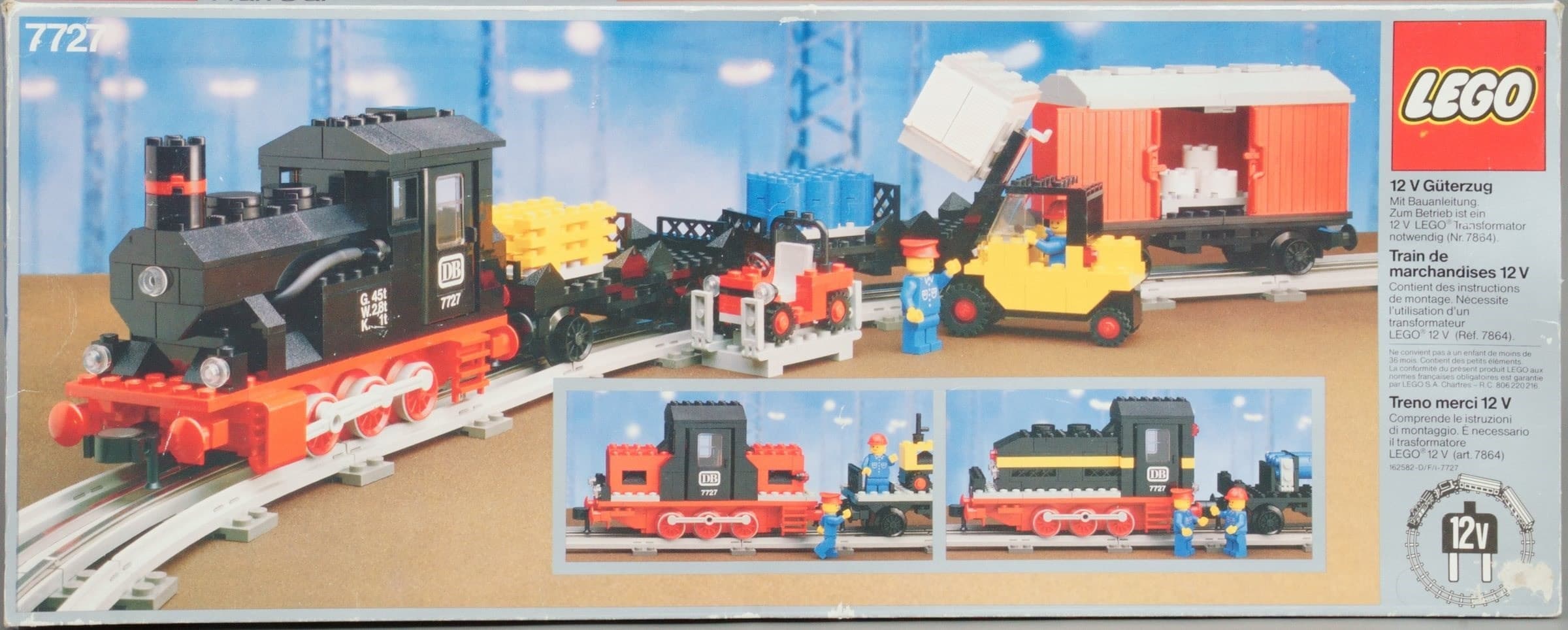 Freight Steam Train