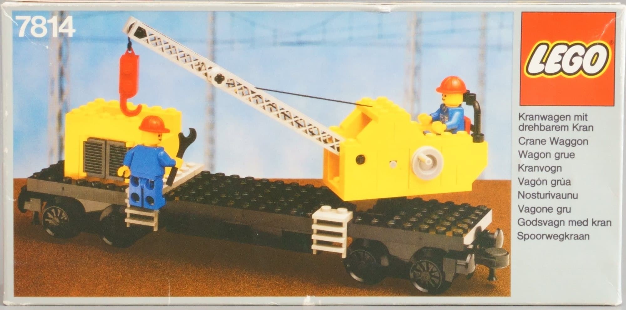 Crane Wagon with Small Container