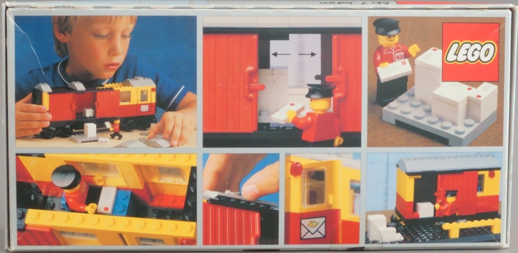 Postal Container Wagon Covered