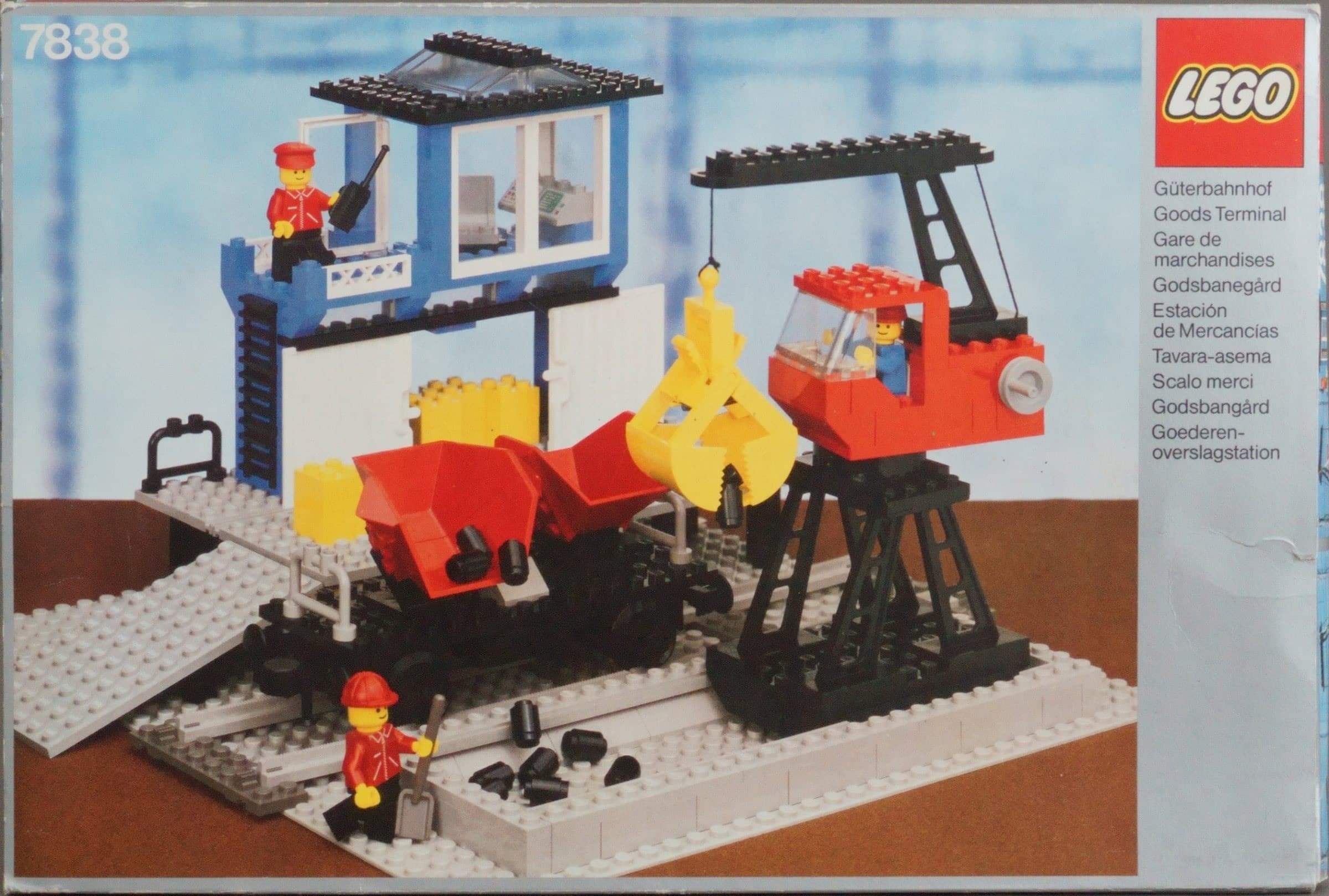 Freight Loading Depot with Wagon
