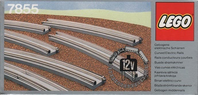 8 Straight Rails Gray 4.5v