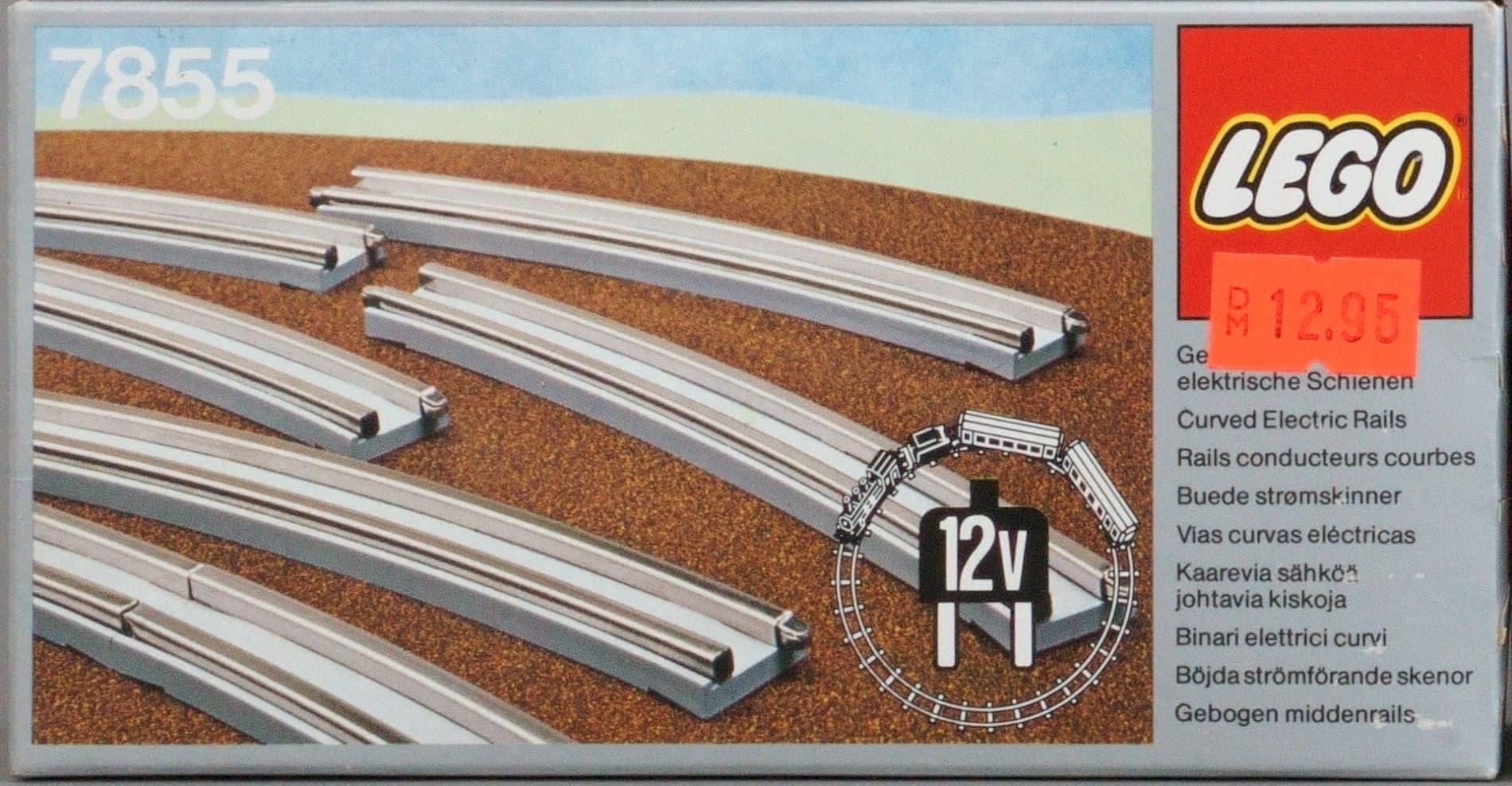 8 Straight Rails Gray 4.5v