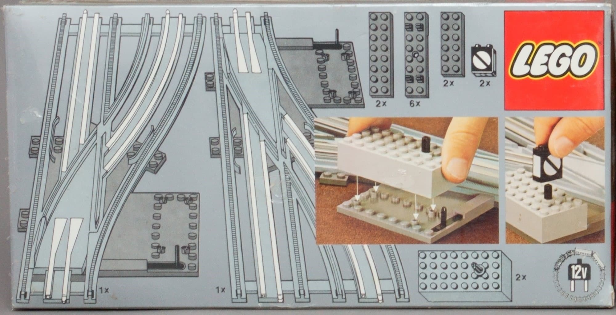 Left and Right Manual Points with Electric Rails