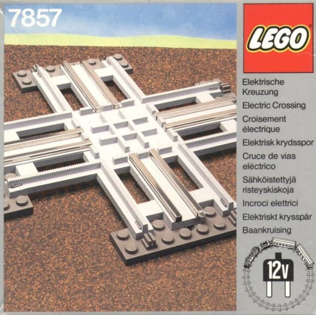 Crossing, Electric Rails Gray 12v