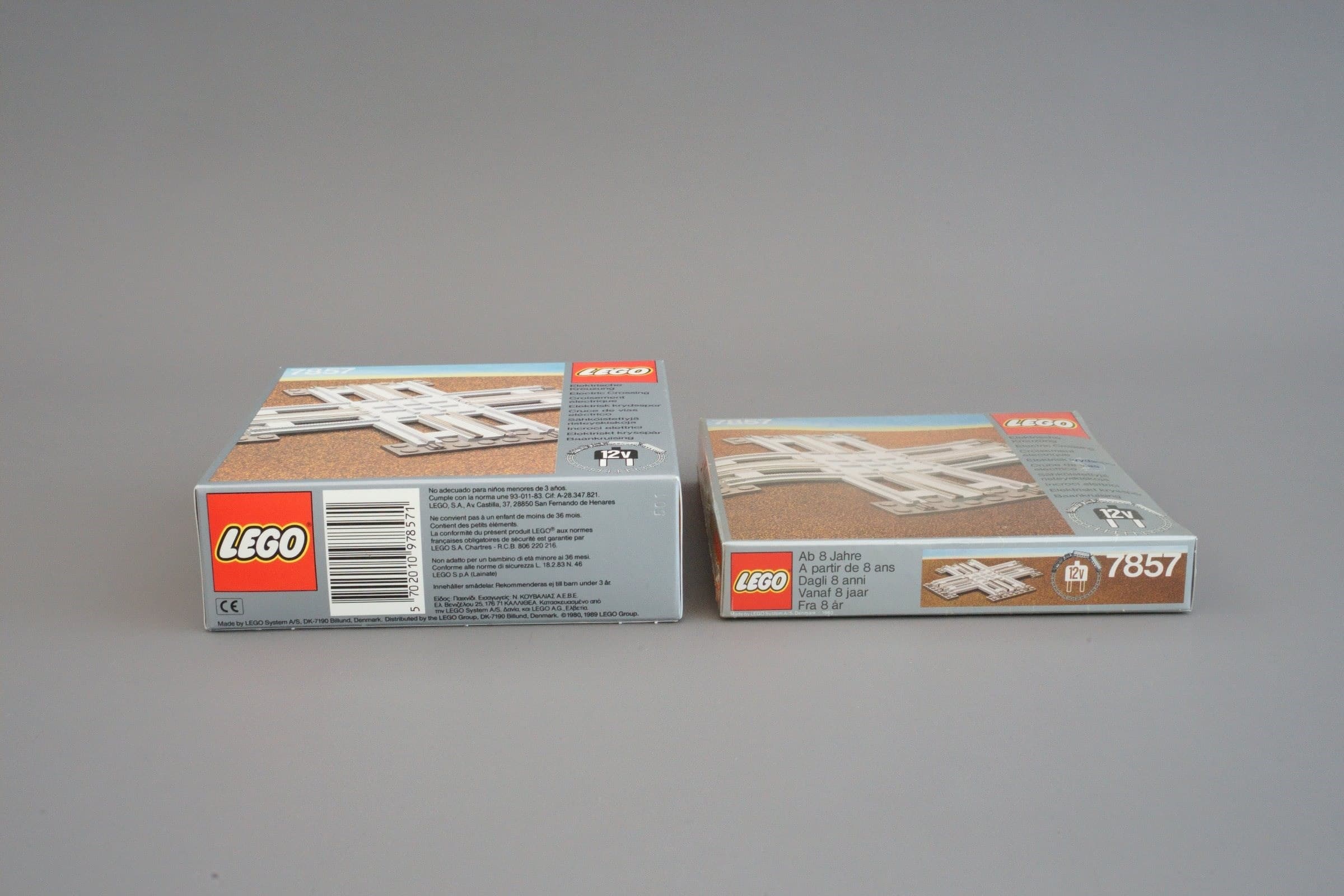 Crossing, Electric Rails Gray 12v