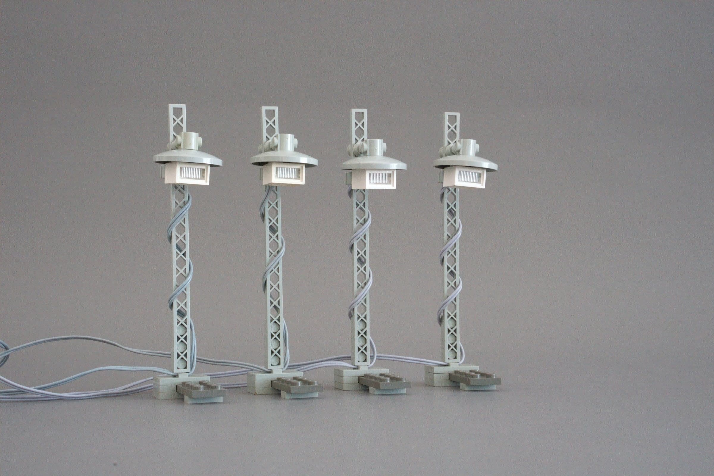 12V Train Light Posts