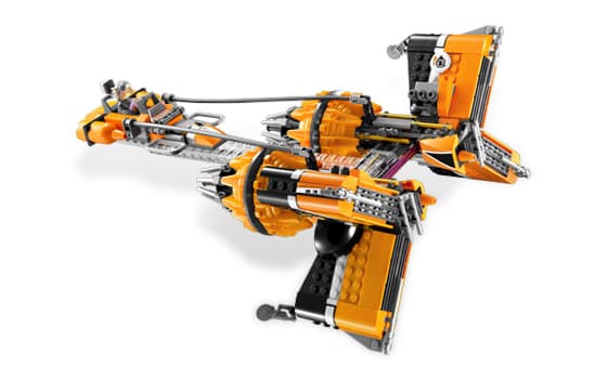 Anakin's and Sebulba's Podracers
