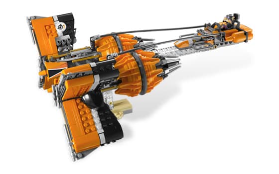 Anakin's and Sebulba's Podracers