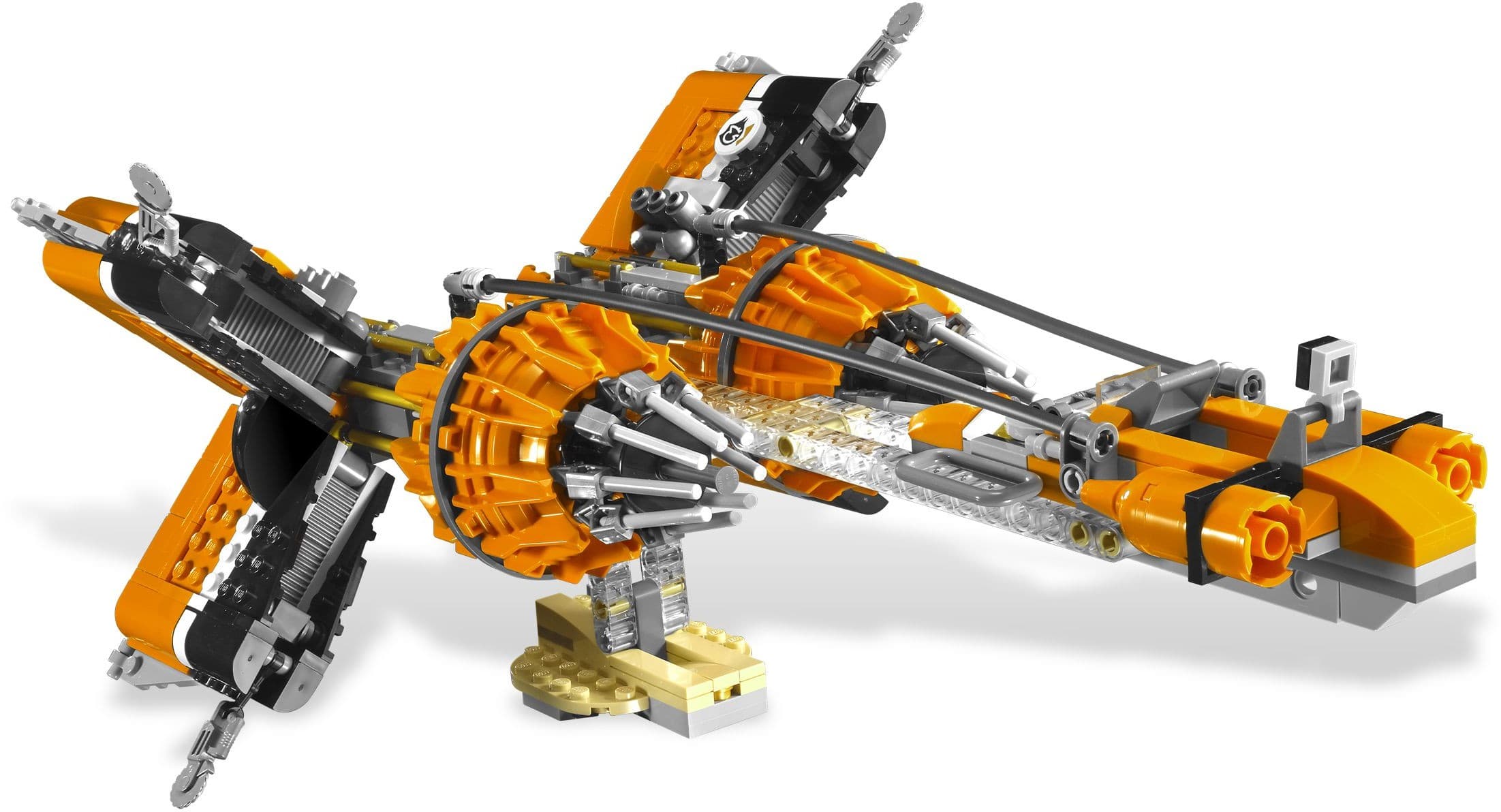 Anakin's and Sebulba's Podracers