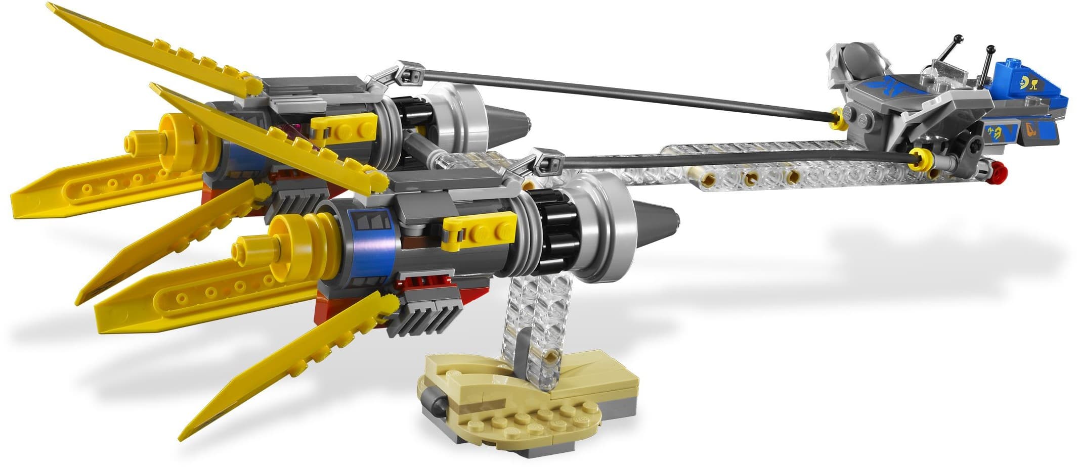 Anakin's and Sebulba's Podracers