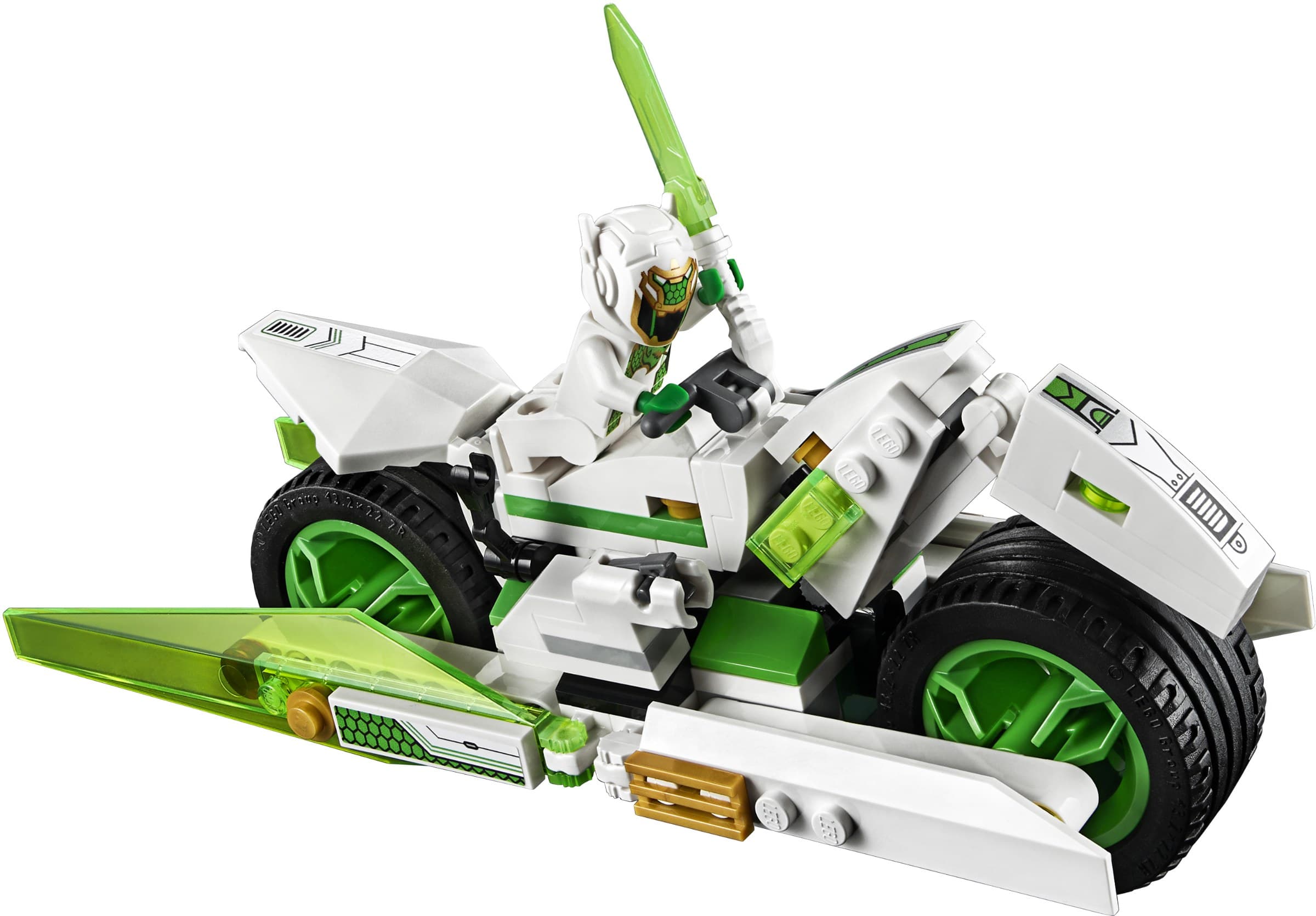 White Dragon Horse Bike