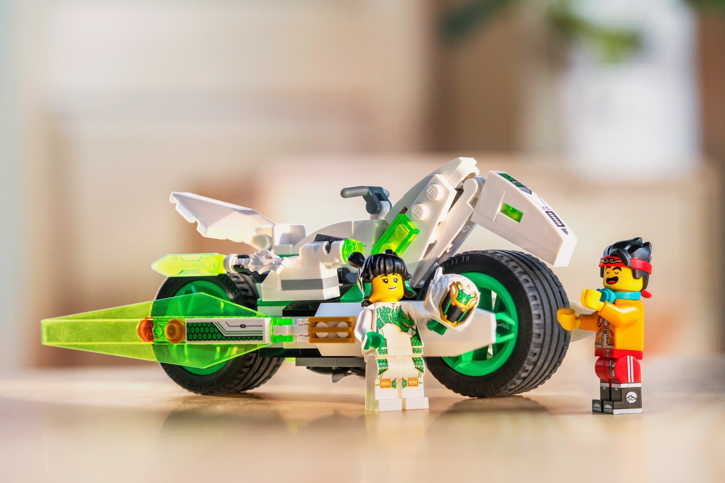 White Dragon Horse Bike
