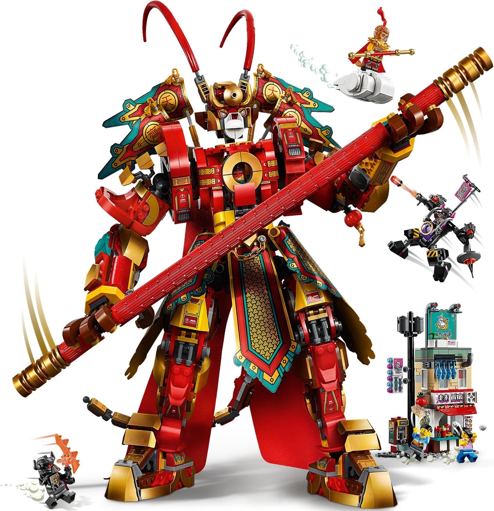 Monkey King Warrior Mech