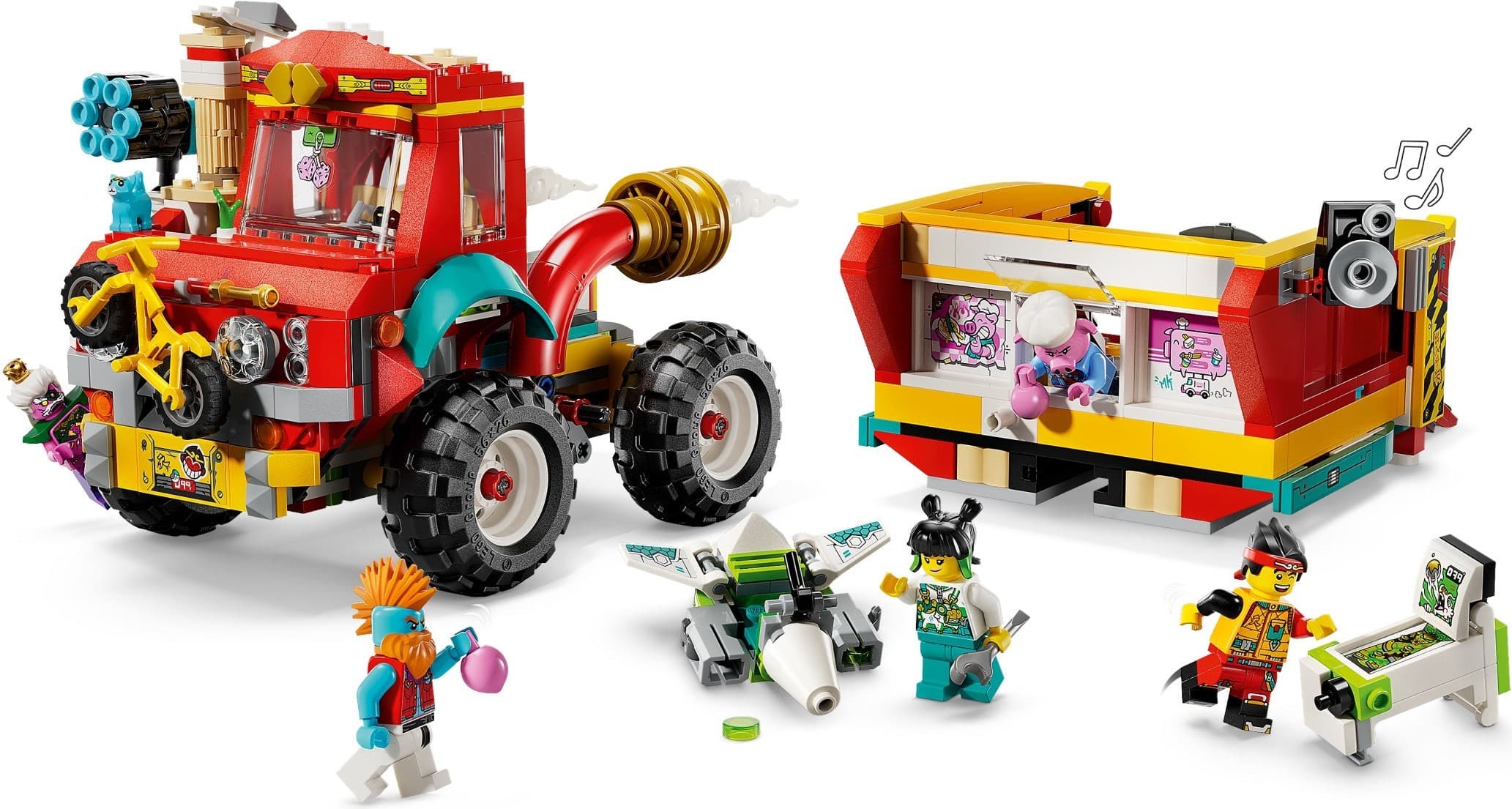 Monkie Kid's Team Power Truck