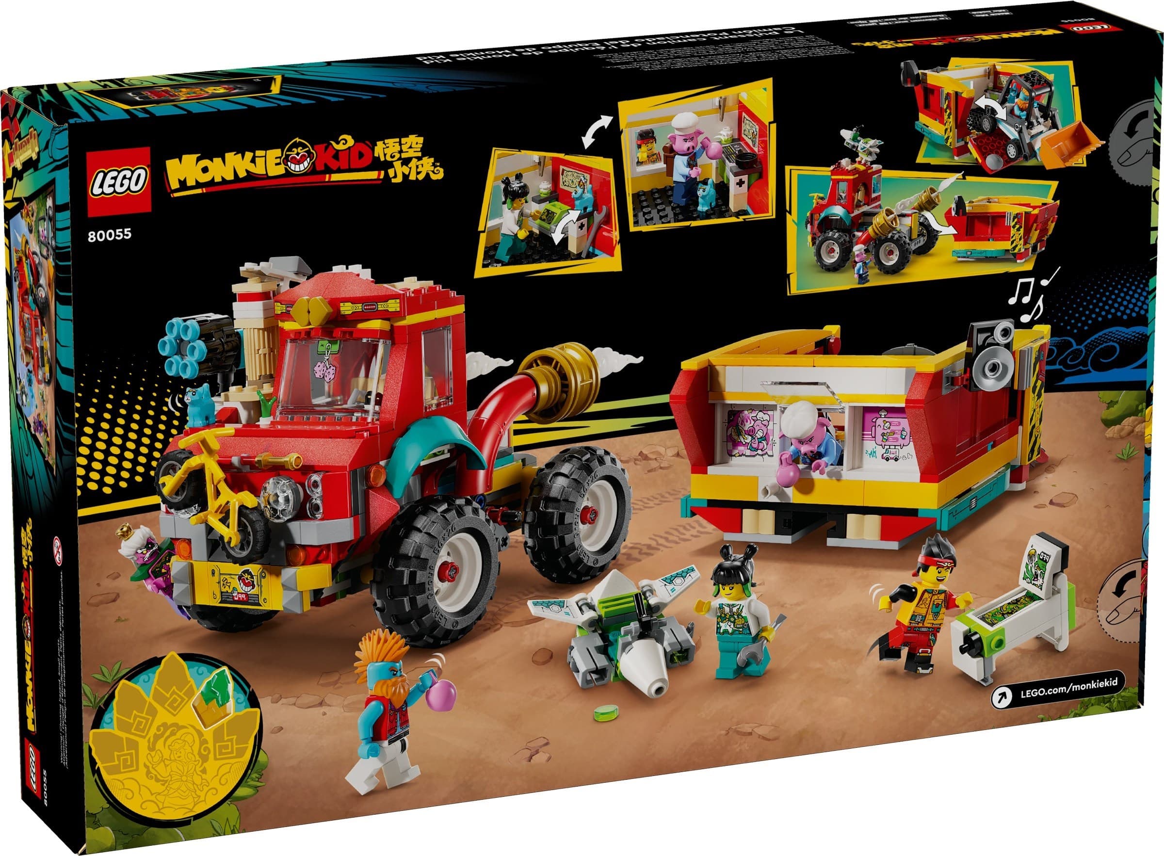 Monkie Kid's Team Power Truck