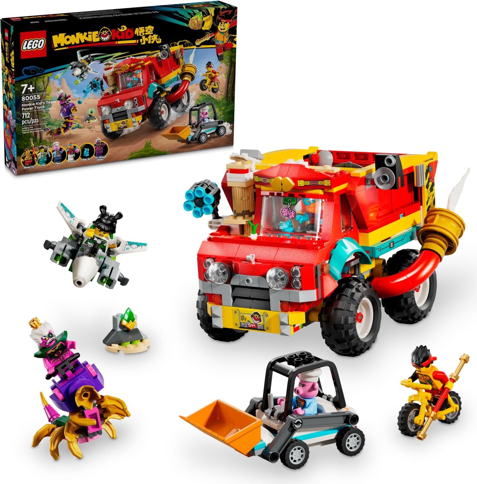 Monkie Kid's Team Power Truck