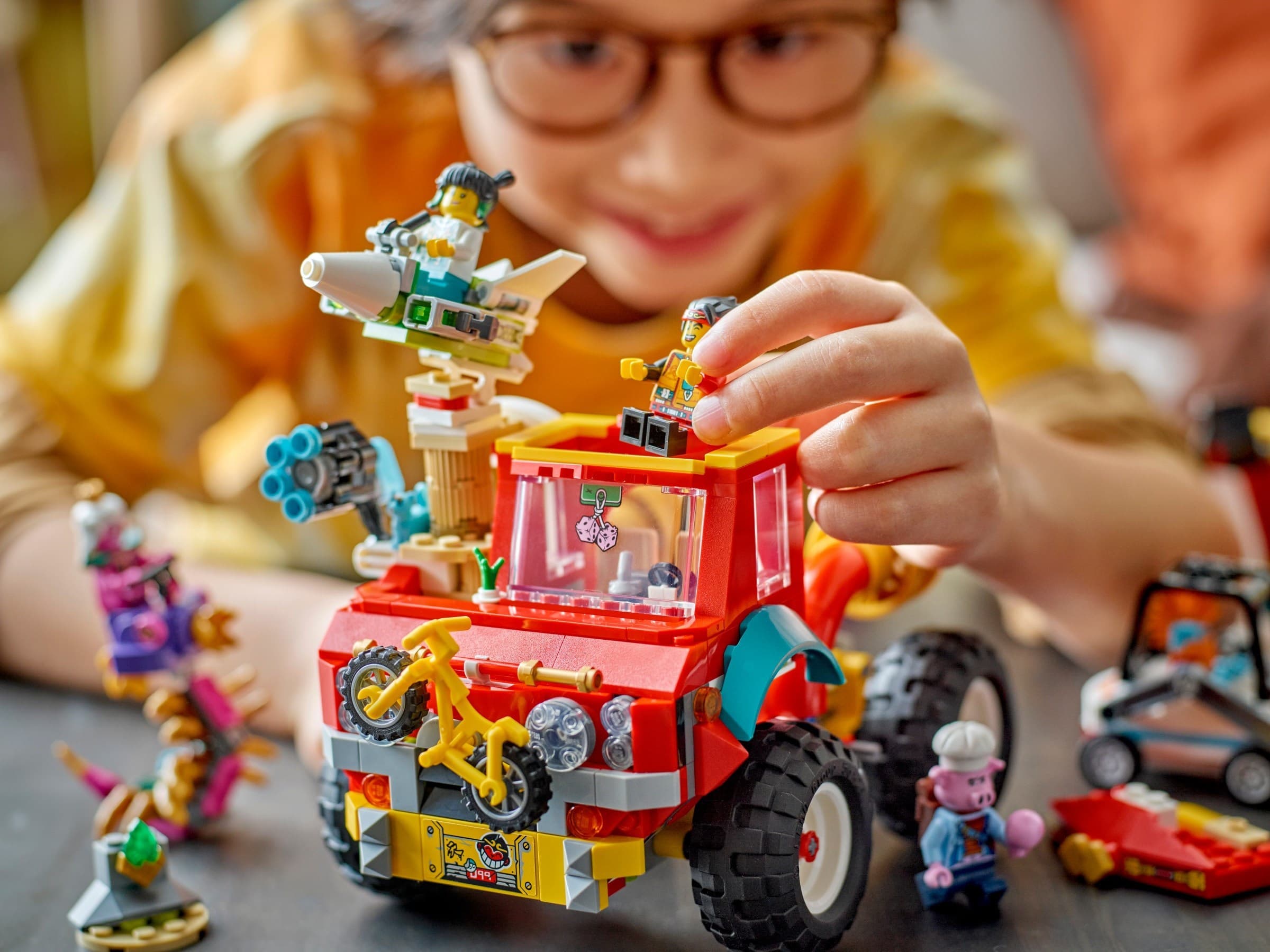 Monkie Kid's Team Power Truck