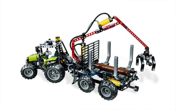 Tractor with Log Loader